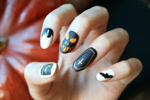 halloween ongles