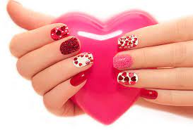 nail art coeur